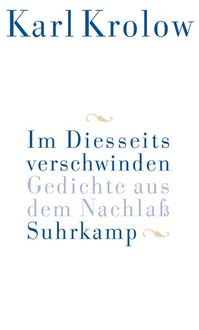 Produktbild: Im Diesseits verschwinden