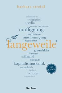Produktbild: Langeweile. 100 Seiten