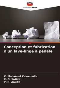Produktbild: Conception et fabrication d'un lave-linge &agrave; p&eacute;dale