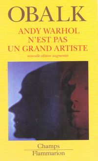Produktbild: Andy Warhol n'est pas un grand artiste