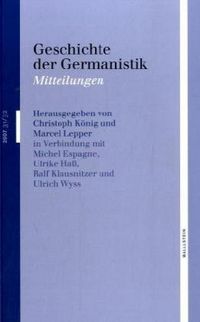 Produktbild: Geschichte der Germanistik