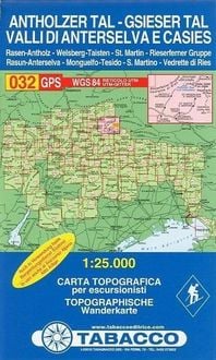 Produktbild: Tabacco Wandern Antholzer Tal/Gsieser Tal