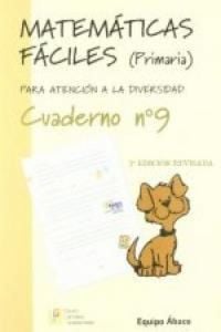 Produktbild: Matem&aacute;ticas f&aacute;ciles 9, Educaci&oacute;n Primaria