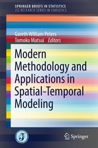 Produktbild: Modern Methodology and Applications in Spatial-Temporal Modeling