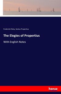 Produktbild: The Elegies of Propertius