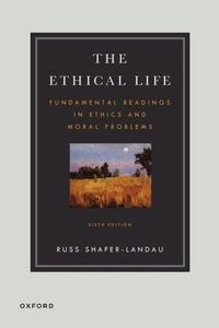 Produktbild: Shafer-Landau, R: Ethical Life
