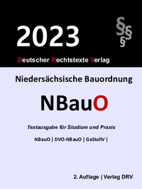 Produktbild: Nieders&auml;chsische Bauordnung