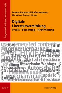 Digitale Literaturvermittlung Renate Giacomuzzi