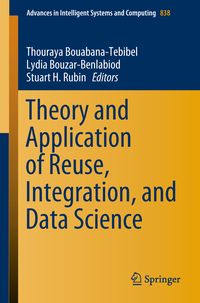 Produktbild: Theory and Application of Reuse, Integration, and Data Science