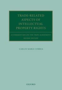 Produktbild: Trade Related Aspects of Intellectual Property Rights