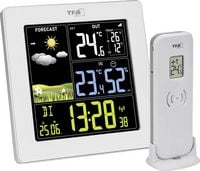 Produktbild: TFA Dostmann SUN 2 35.1174.02 Funk-Wetterstation Vorhersage f&uuml;r 12 bis 24 Stunden Anzahl Sensoren max. 3 St.