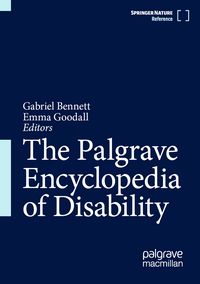Produktbild: The Palgrave Encyclopedia of Disability