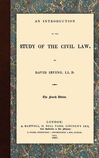 Produktbild: An Introduction to the Study of the Civil Law