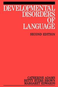 Produktbild: Developmental Disorders of Language