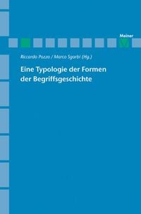 Produktbild: Eine Typologie der Formen der Begriffsgeschichte