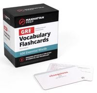Produktbild: 500 Essential Words: GRE Vocabulary Flashcards Including Definitions, Usage Notes, Related Words, and Etymology