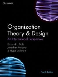 Produktbild: Organization Theory & Design