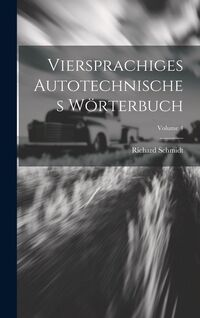 Produktbild: Viersprachiges Autotechnisches W&ouml;rterbuch; Volume 4
