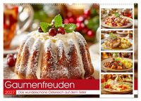 Produktbild: Gaumenfreuden. Das wundersch&ouml;ne &Ouml;sterreich auf dem Teller (Wandkalender 2027 DIN A2 quer), CALVENDO Monatskalender