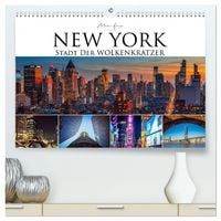 Produktbild: New York - Stadt der Wolkenkratzer (hochwertiger Premium Wandkalender 2027 DIN A2 quer), Kunstdruck in Hochglanz