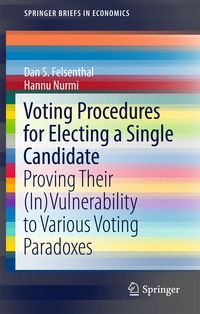 Produktbild: Voting Procedures for Electing a Single Candidate