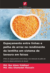Produktbild: Espa&ccedil;amento entre linhas e palha de arroz no rendimento da lentilha em sistema de lavoura em faixas