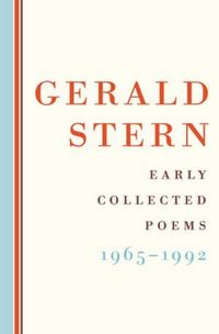 Produktbild: Gerald Stern: Early Collected Poems: 1965-1992