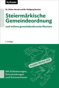 Produktbild: Steierm&auml;rkische Gemeindeordnung