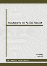 Produktbild: Manufacturing and Applied Research