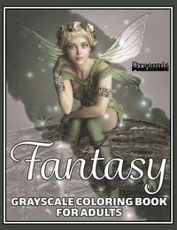 Produktbild: Fantasy Grayscale Coloring Book for Adults