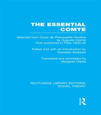Produktbild: The Essential Comte (RLE Social Theory)