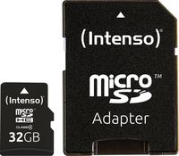 Bild vom Artikel Intenso 32GB Micro SDHC-Card microSDHC-Karte 32GB Class 4 inkl. SD-Adapter vom Autor 