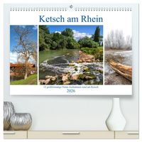Produktbild: Ketsch am Rhein (hochwertiger Premium Wandkalender 2026 DIN A2 quer), Kunstdruck in Hochglanz