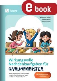 Produktbild: Wirkungsvolle Nachdenkaufgaben f&uuml;r Unruhegeister