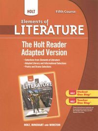Produktbild: The Holt Reader Adapted Version, Fifth Course
