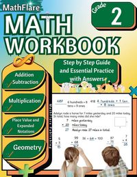 Produktbild: MathFlare - Math Workbook 2nd Grade