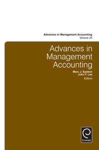 Produktbild: Advances in Management Accounting