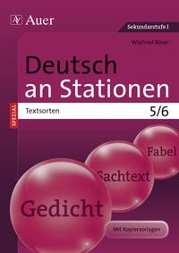 Bild vom Artikel Deutsch an Stationen SPEZIAL Textsorten 5-6 vom Autor Winfried Röser