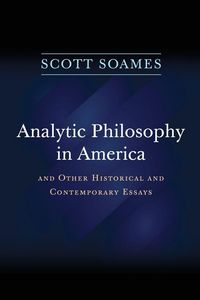 Produktbild: Analytic Philosophy in America