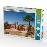 Produktbild: CALVENDO Puzzle BRYCE CANYON Wanderpfad durch die Felsformationen | 1000 Teile Lege-Gr&ouml;&szlig;e 64x48cm Foto-Puzzle f&uuml;r gl&uuml;ckliche Stunden