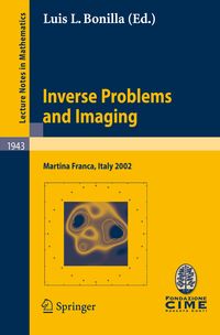 Produktbild: Inverse Problems and Imaging