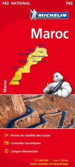 Bild vom Artikel Michelin Marokko 1 : 1 000 000 vom Autor Carte nationale 742