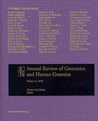 Produktbild: Annual Review of Genomics and Human Genetic; V.11,2010