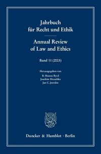 Produktbild: Jahrbuch f&uuml;r Recht und Ethik - Annual Review of Law and Ethics.