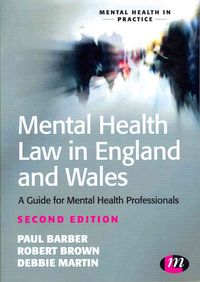 Produktbild: Barber, P: Mental Health Law in England and Wales