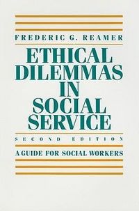 Produktbild: Ethical Dilemmas in Social Ser