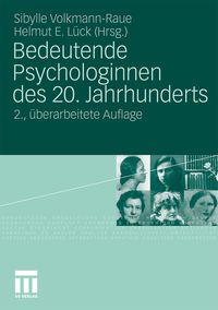 Produktbild: Bedeutende Psychologinnen des 20. Jahrhunderts