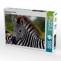 Produktbild: CALVENDO Puzzle Zebra-Nachwuchs, Afrika | 1000 Teile Lege-Gr&ouml;&szlig;e 64x48cm Foto-Puzzle f&uuml;r gl&uuml;ckliche Stunden