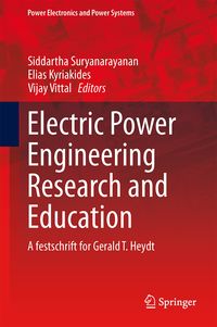Produktbild: Electric Power Engineering Research and Education