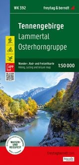Produktbild: Freytag & berndt Wanderkarte Tennengebirge - Lammertal - Osterhorngruppe 1:50.000